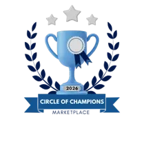 2026 Health Insurance Marketplace Circle of Champions recognition badge